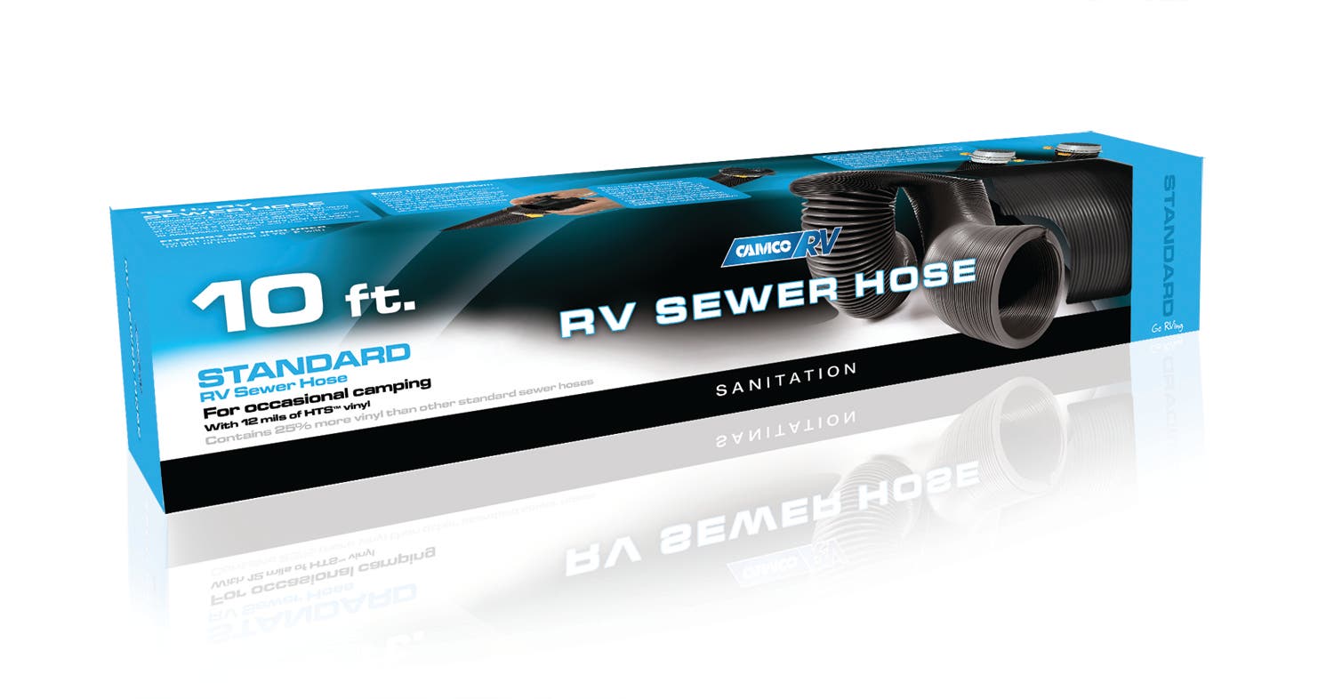 United States Hardware Rv-300B Sewer Hose 10 Feet   Sewer Hose; Extended Length
