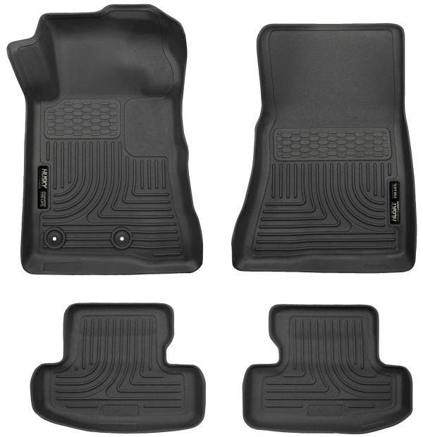 Husky Liners 99371 Husky Liner  Floor Liner Weatherbeater (Tm); Color - Black,
