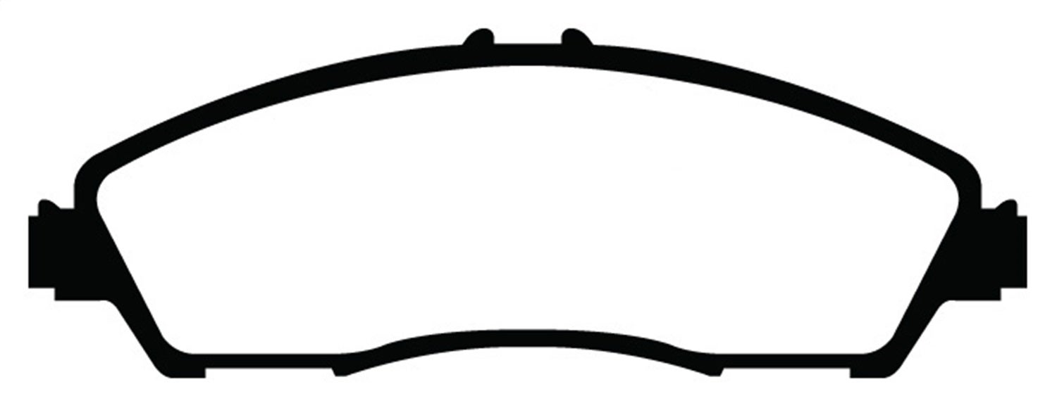 Ebc Brakes Dp63024 6000 Series Greenstuff Truck/Suv Brakes Disc Pads Fits Mdx