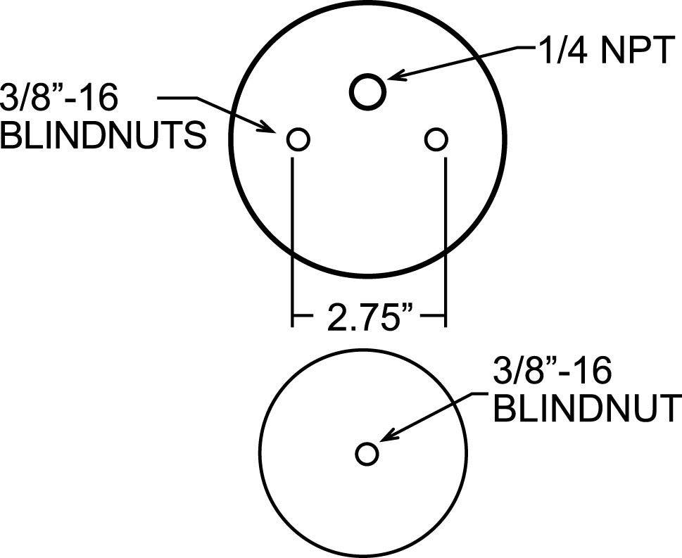Firestone Ride-Rite 9001 Replacement Bellow   Replacement Bellow