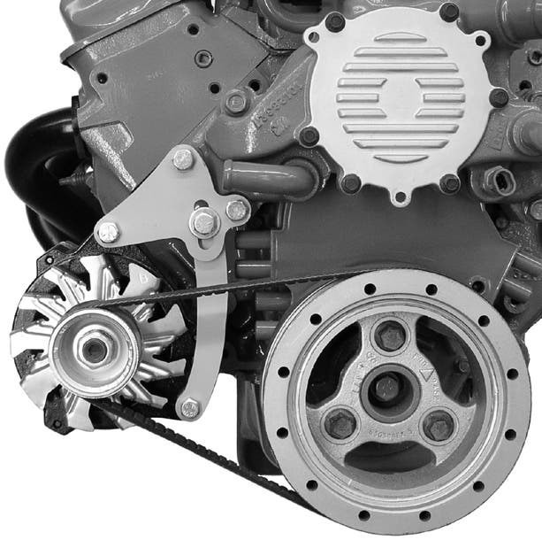 Alan Grove 227R Lt-1 Low Mount Alternator Bracket Alan Grove  Lt-1 Low Mount