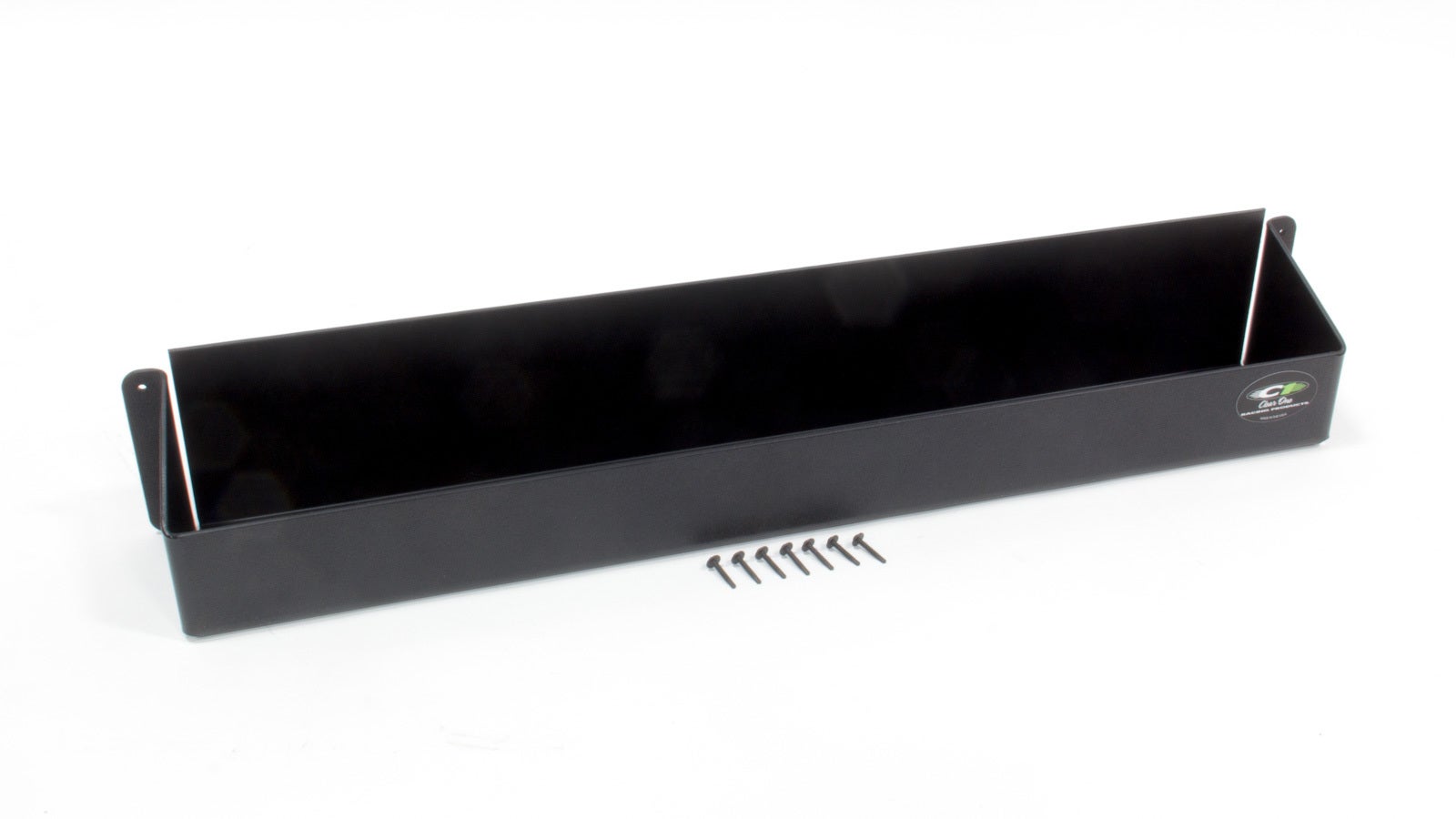 Oil Shelf, Wall Mount, 12 Qt Capacity, 30-1/2 X 5-1/2 X 5 In, Plastic, Aluminum,