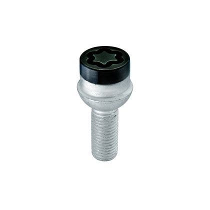 Mcgard 28318 Black Bolt Style Radius Seat Lock Bolt Set   Black Bolt Style