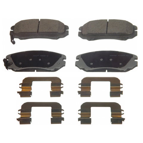 Wagner Brake Disc Brake Pad Set P/N:Qc924a Thermoquiet Brake Pad  Recommended
