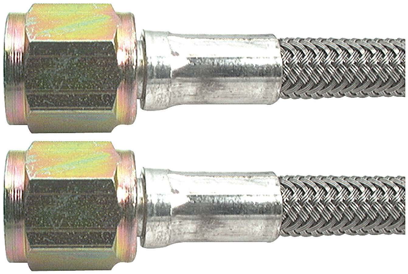 Allstar Performance All46400-15 15" 4 An Braided Brake Line   15  4 An Braided
