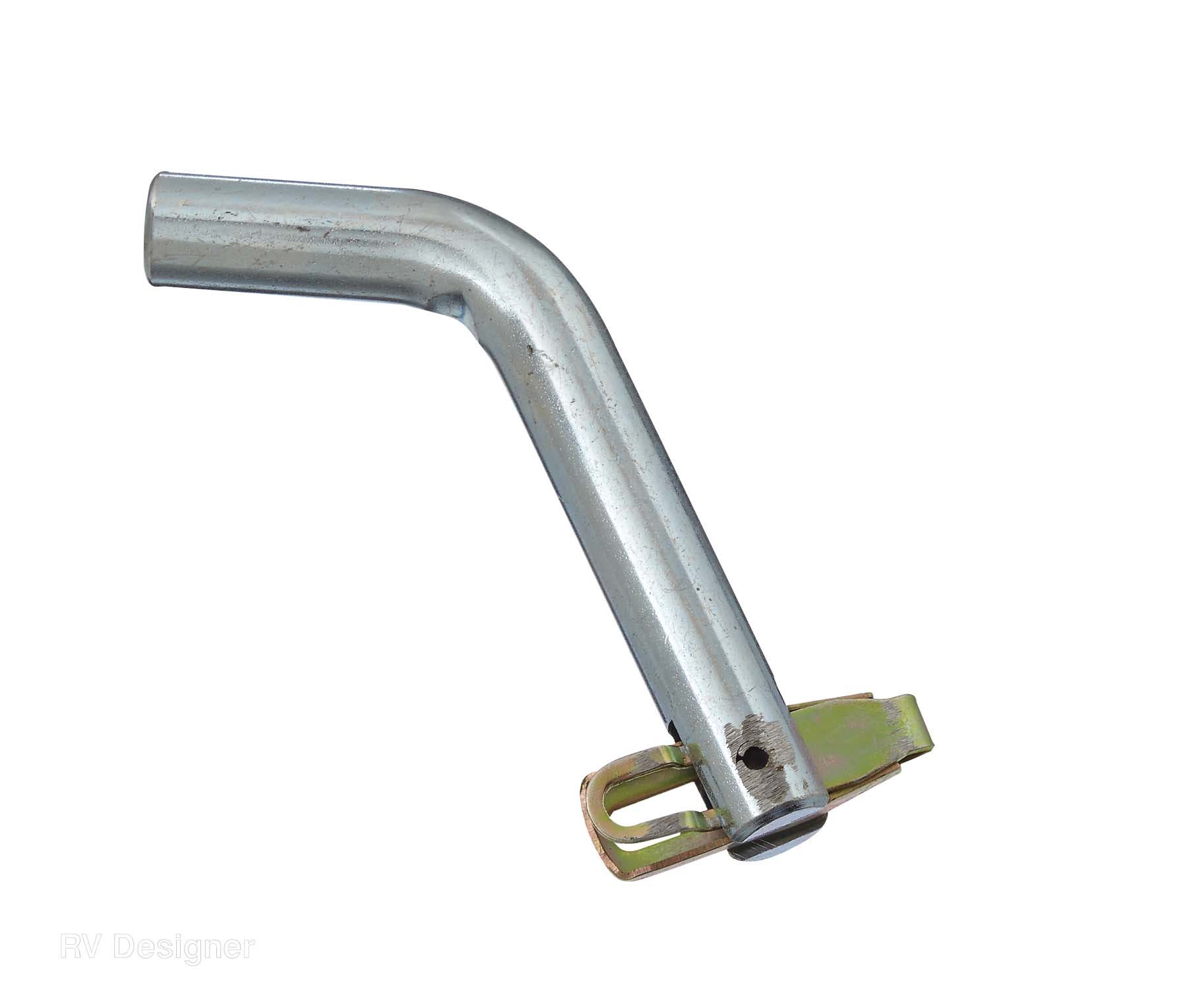 Rv Designer H417, Permanent Hitch Pin 5/8 Inch, 3 Inch Useable Length, Outside