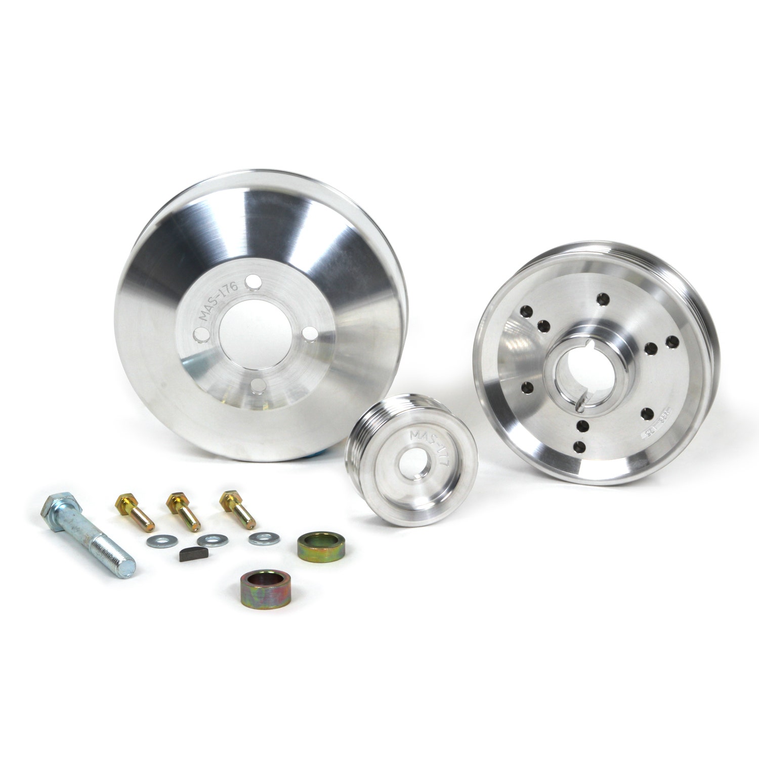 Bbk Performance 1555 Power-Plus Series Underdrive Pulley System Fits Mustang Bbk