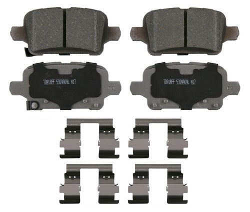 Wagner Brake Disc Brake Pad Set P/N:Qc1915  Disc Brake Pad Set P/N: