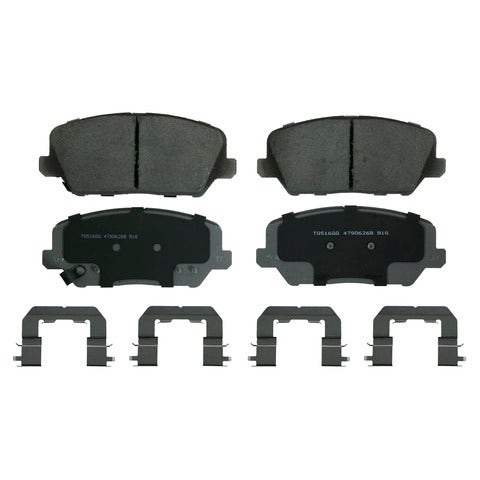 Wagner Brake Disc Brake Pad Set P/N:Qc1735  Disc Brake Pad Set P/N: