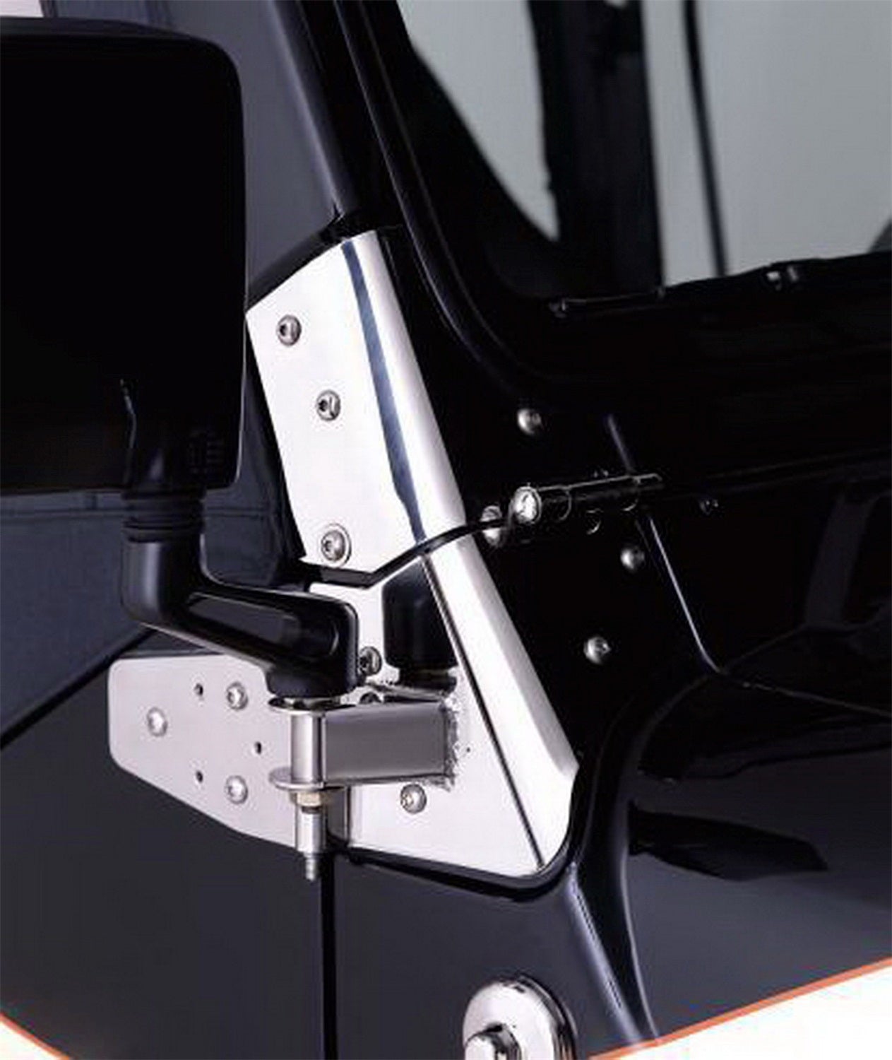 Rampage 7603 Windshield Hinge Fits 76-95 Cj5 Cj7 Wrangler (Yj)  75001 Fuel Door;