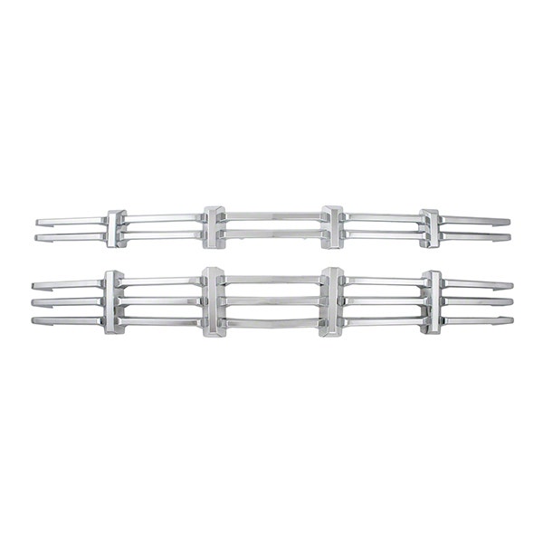 Bully Gi-125 Grille Overlay (Chevy Silverado Z71 Triple Chrome Plated Abs