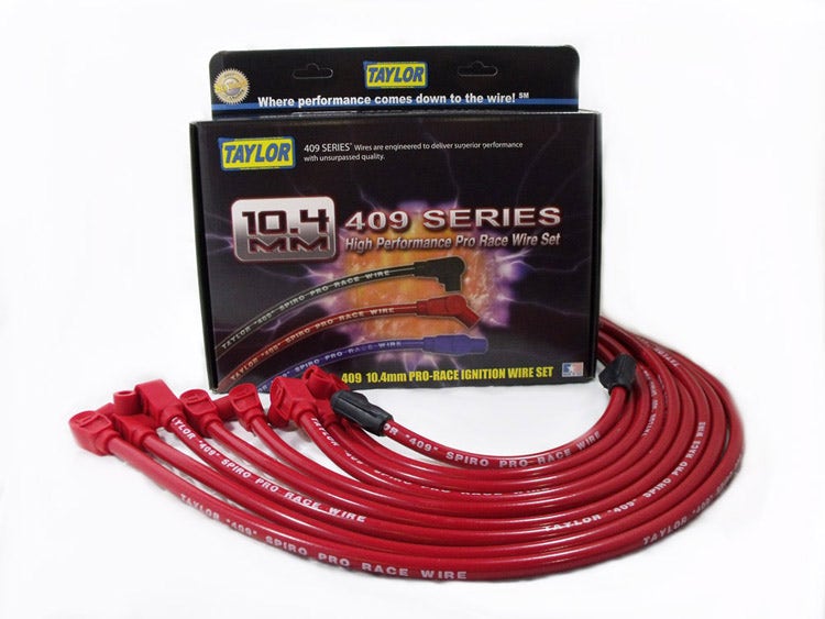 Taylor Cable 79281 409 Spiro-Pro 10.4Mm Ignition Wire Set   409 Spiro-Pro 10.4Mm