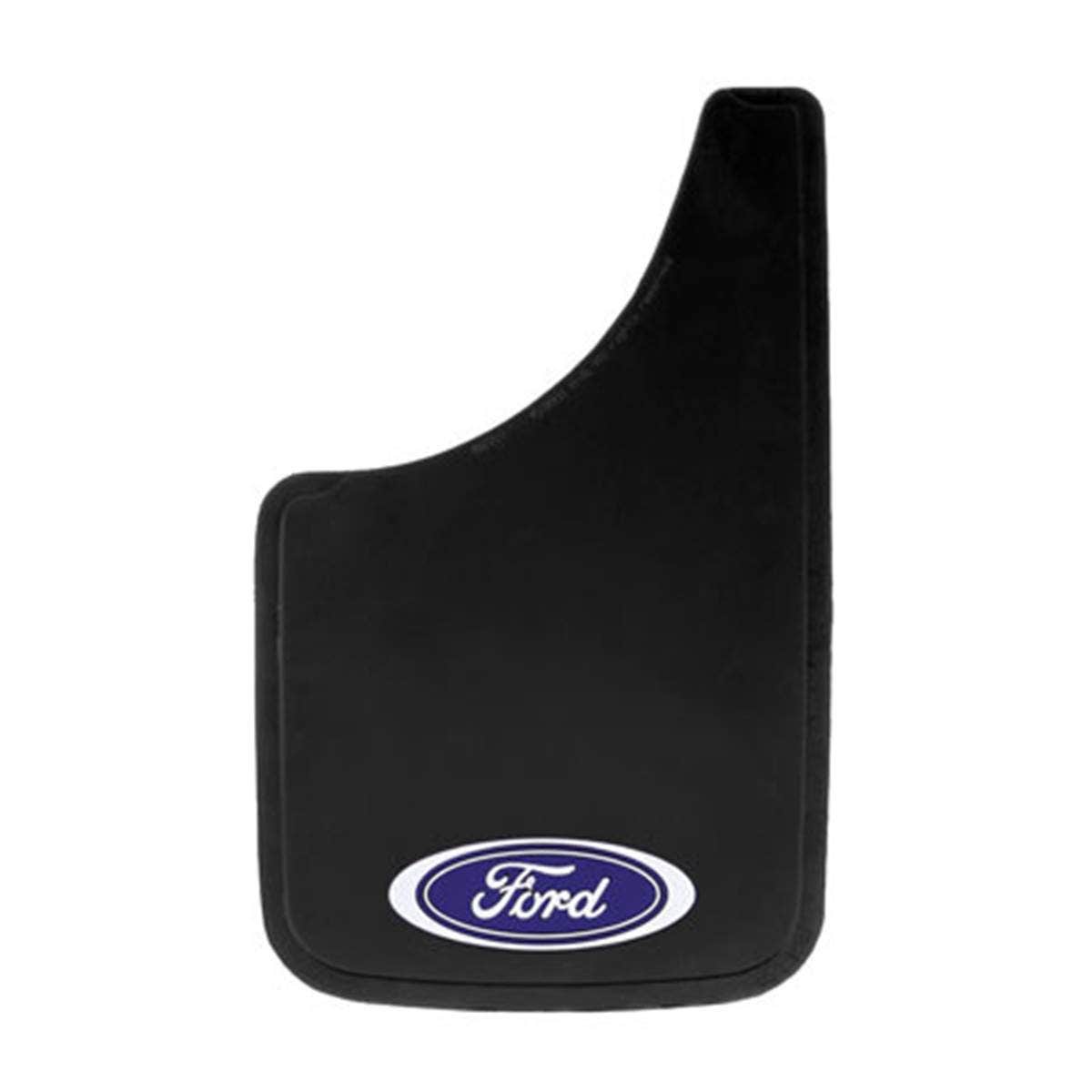 Plasticolor 000506R01 Ford Oval Logo Easy Fit Mud Guard 11" - Set Of 2   Mud