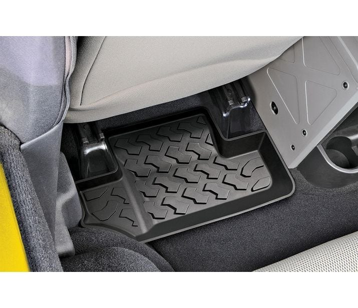 Bestop 51502-01  5150201 Floor Liners For Rear Seats For 2007-2010 Wrangler 2Dr
