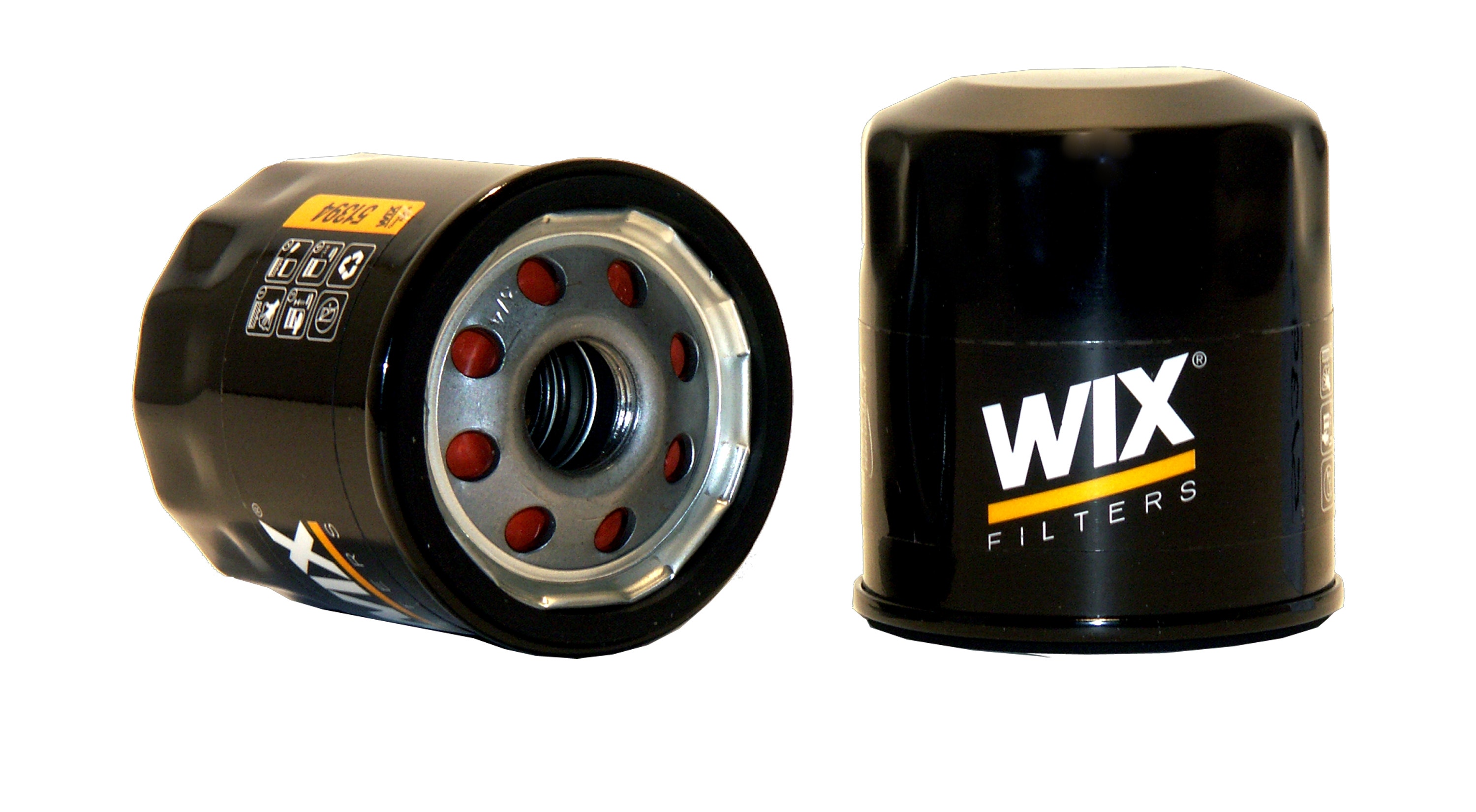 Wix Engine Oil Filter P/N:51394  Filters  Oil Filter; Type - Canister, Color -