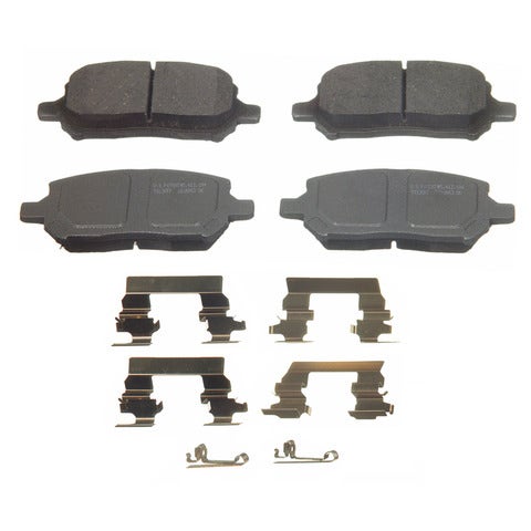 Wagner Brake Disc Brake Pad Set P/N:Qc956 Thermoquiet Brake Pad  Recommended Use