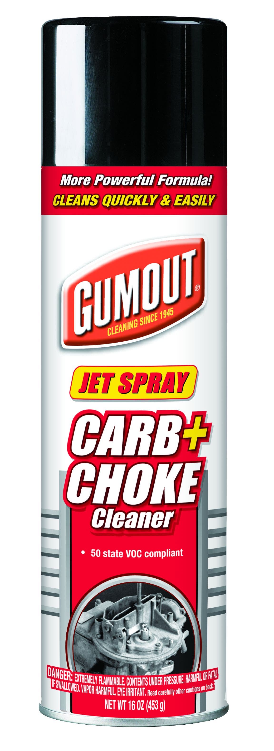 Gumout 7460 Carb&Chk Clnr 19 Oz.12/Cs  7460 Carb&Chk Clnr 19 Oz.12/Cs