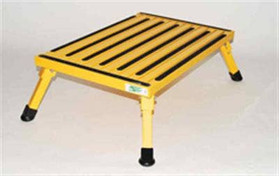 Xl Folding Step Yellow   Step Stool  Type - One Step, Length (In) - 24 Inch,
