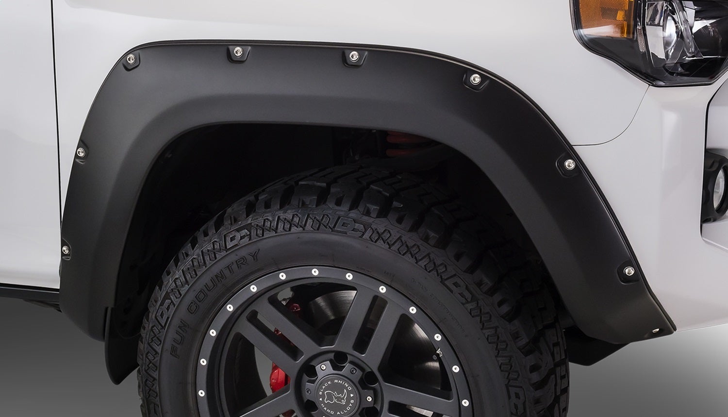 Bushwacker 30045-02 Pocket Style Fender Flares Fits 14-23 4Runner   Pocket Style