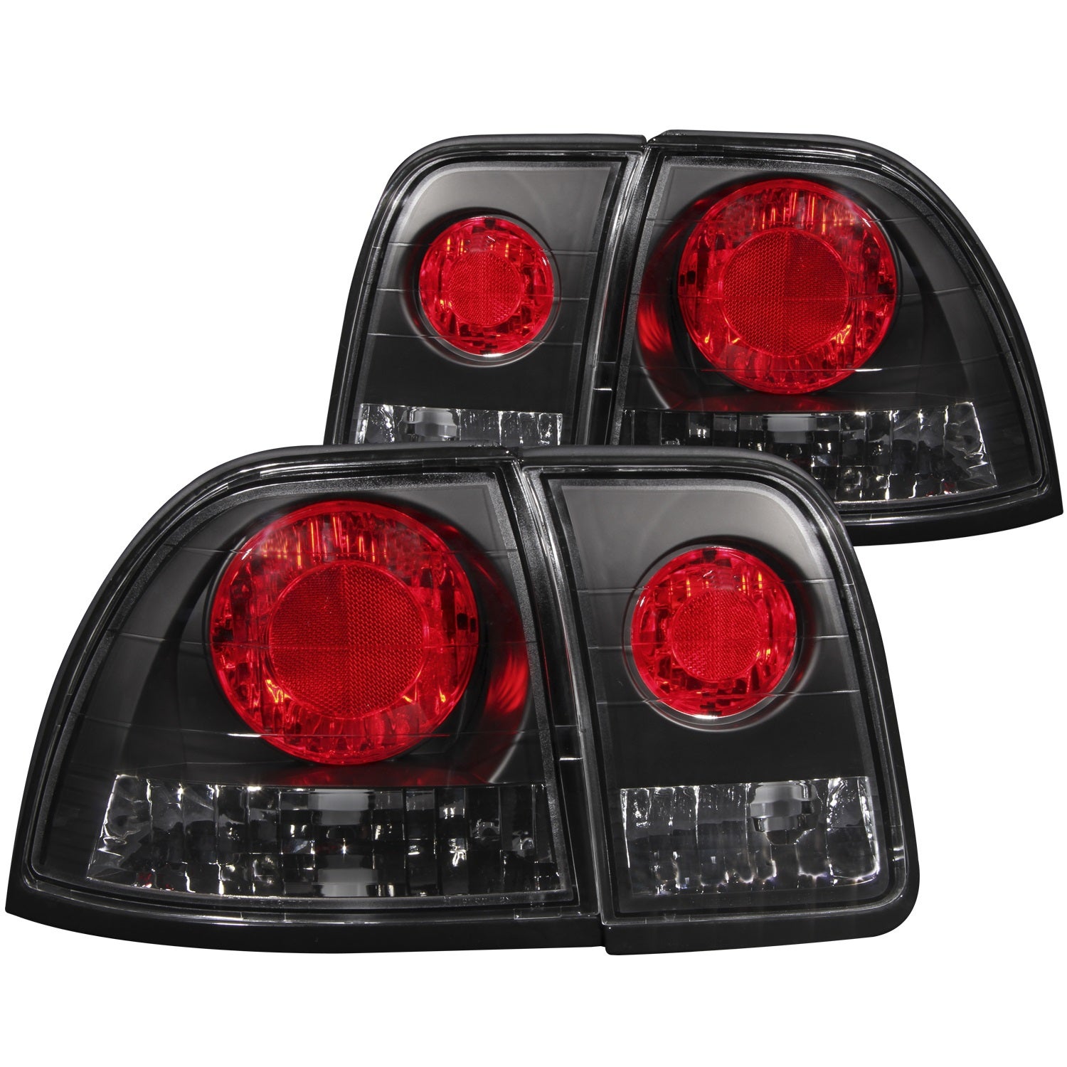 Anzo Usa 221039 Tail Light Assembly Fits 96-97 Accord   Tail Light Assembly Fits