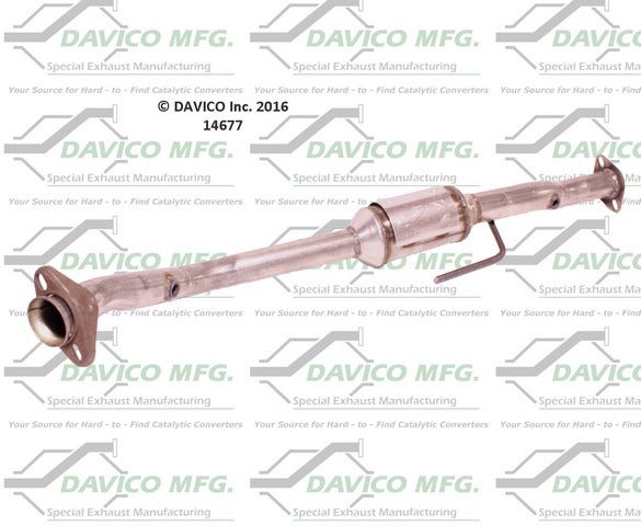 Davico Mfg Catalytic Converter P/N:14677  Catalytic Converter P/N:
