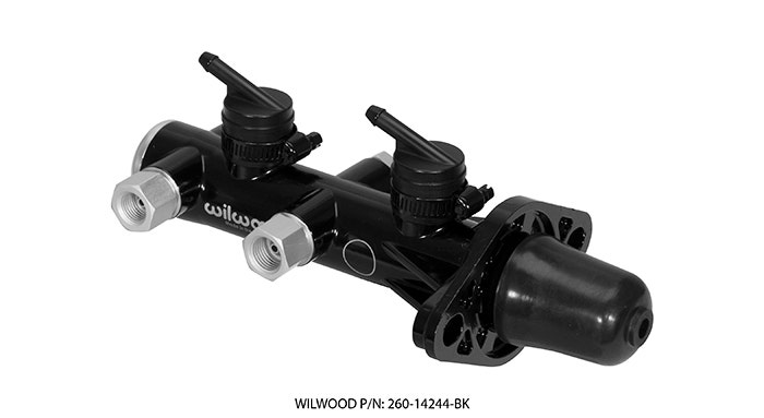 Wilwood 26014244Bk Tandm Mast Cyl W/O Psh Rd  260-14243-P Brake Master Cylinder;