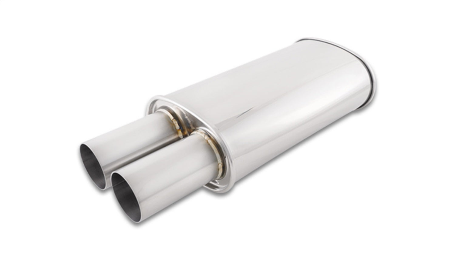 Vibrant Performance 1095 Streetpower Oval Muffler   Streetpower Oval Muffler