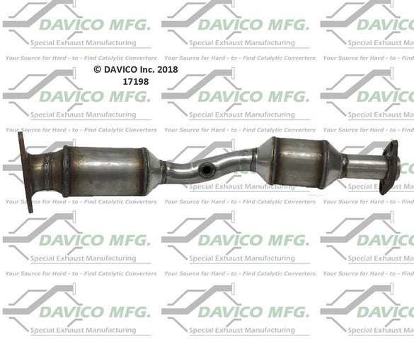 Davico Mfg Catalytic Converter P/N:17198  Catalytic Converter P/N: