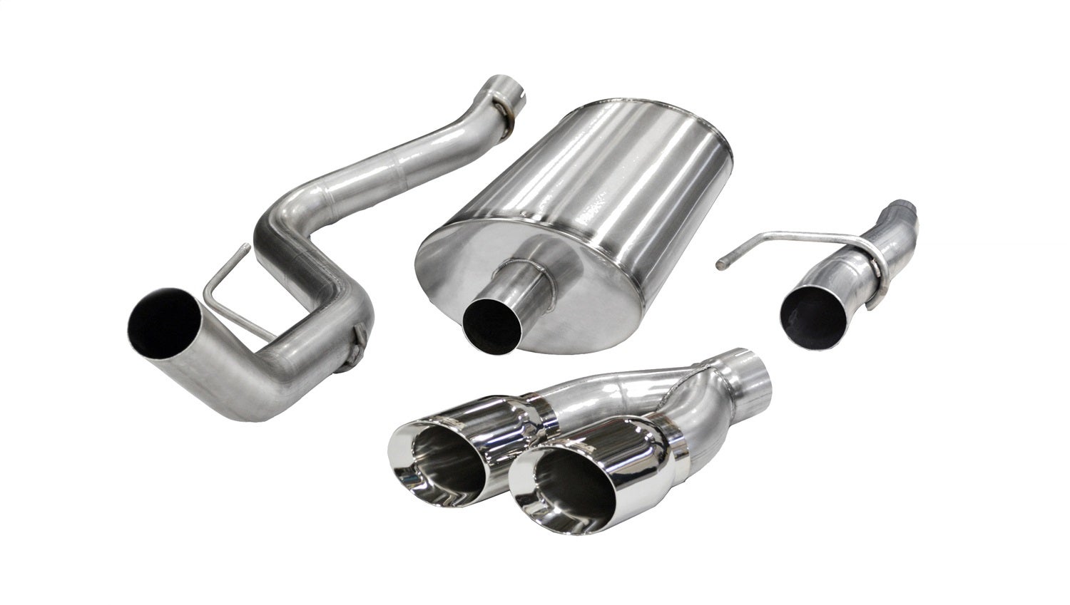 Corsa Performance 14393 Sport Cat-Back Exhaust System Fits 11-14 F-150   Sport