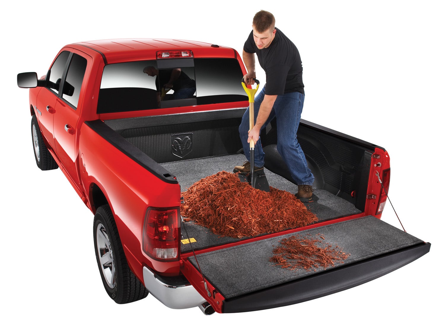 Bedrug Bmc07sbd Bedrug Floor Truck Bed Mat Bed Rug  Bed Mat; With Raised Edges -