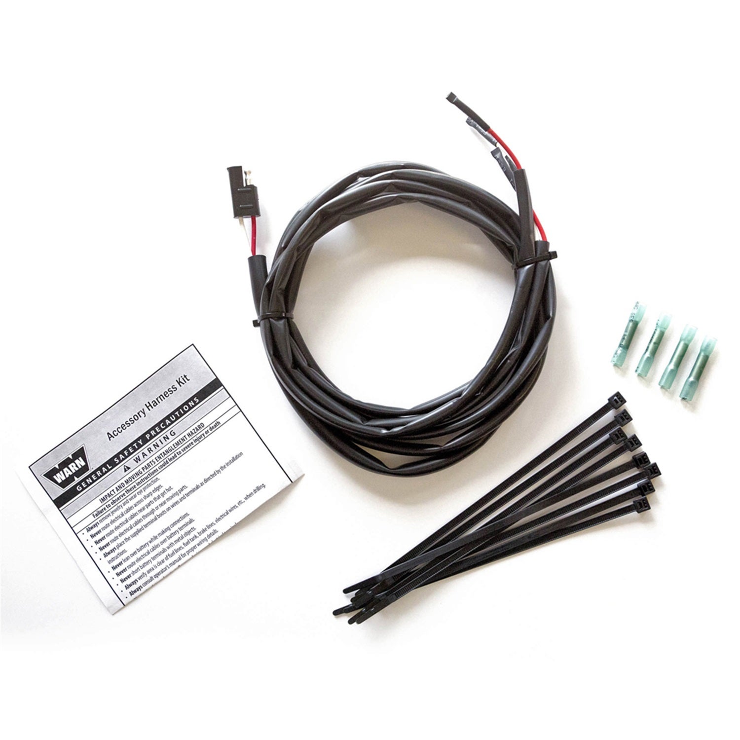 Warn 93373 Zeon Control Pack Relocation Kit  Industries 93325 Winch Cable;
