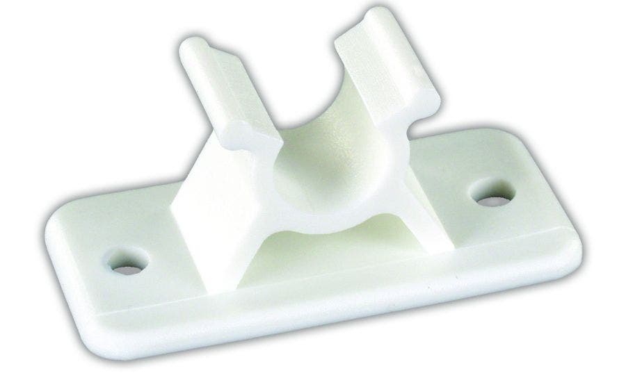 Jr Products 10394Pw C-Clip - Polar White   Door Holder Insert  Color - Polar