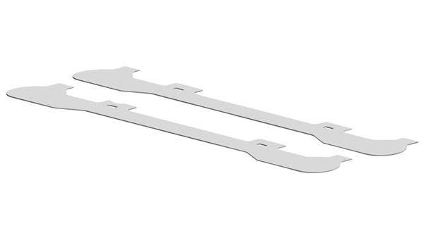 Pullrite 2618 Bed Saver Rail Lube Plates   Bed Saver Rail Lube Plates