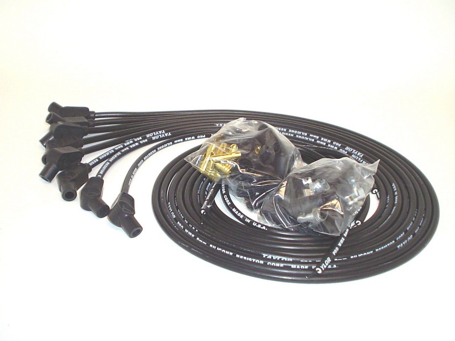 Taylor Cable 70053 8Mm Pro Wire Ignition Wire Set   Spark Plug Wire Set Pro Wire