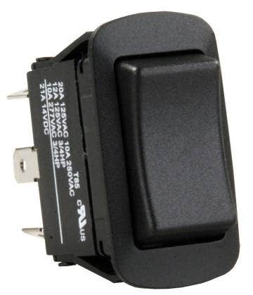 Jr Products 13845 Water Resistant On/Off/Momentary-On Switch   Multi Purpose