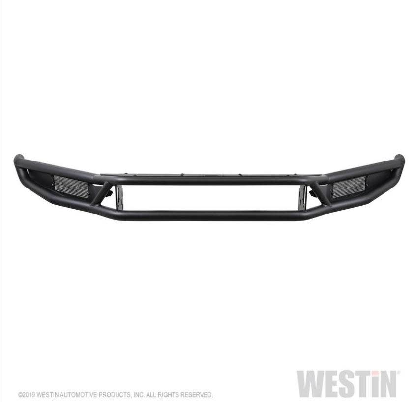 Westin 58-62025 Textured Black Outlaw Front Bumper Fits 2017-2020 F-150 Raptor