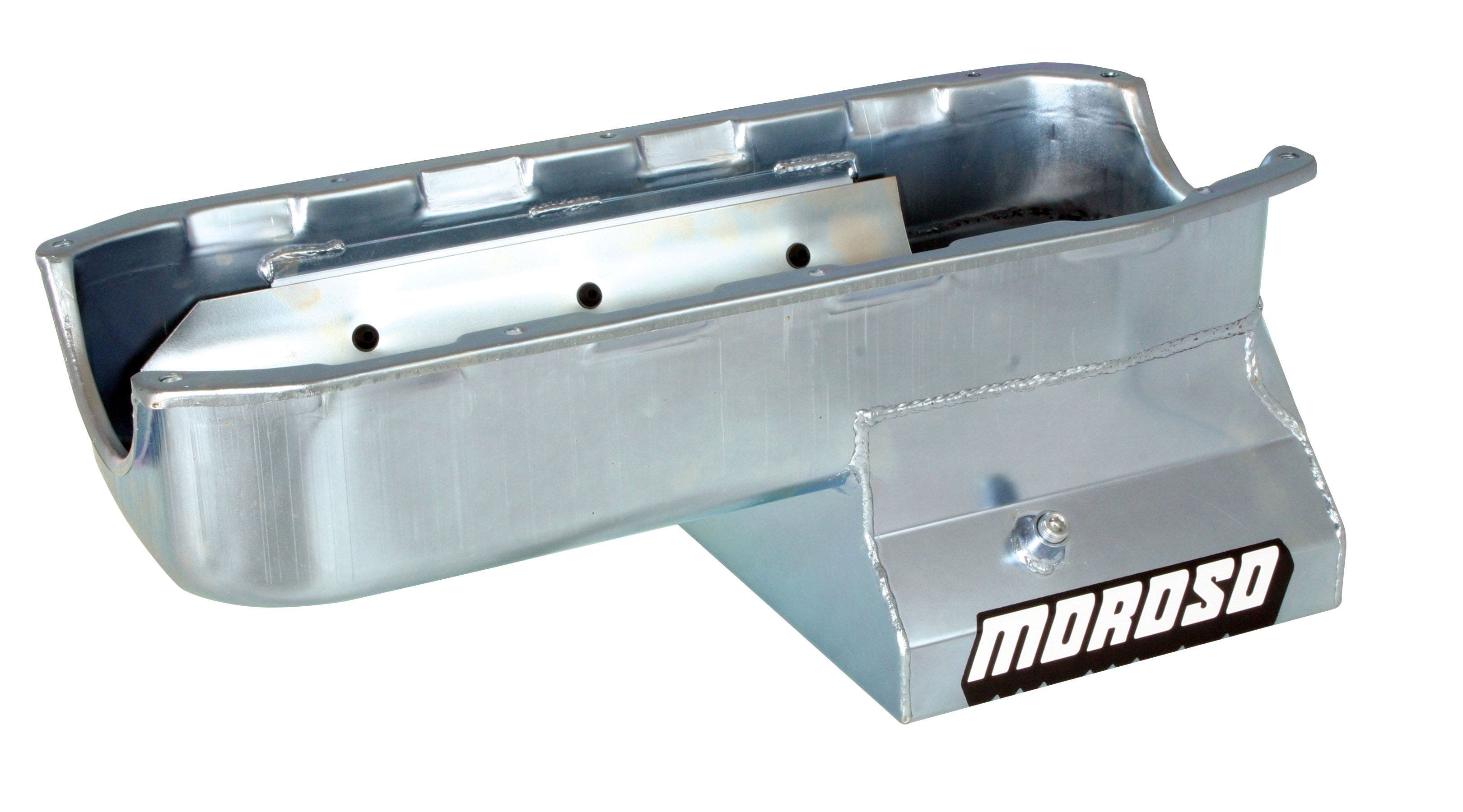 Moroso Oil Pan With Tray For Chevy Small-Block Stroker Engines, 8.25"  Oil Pan