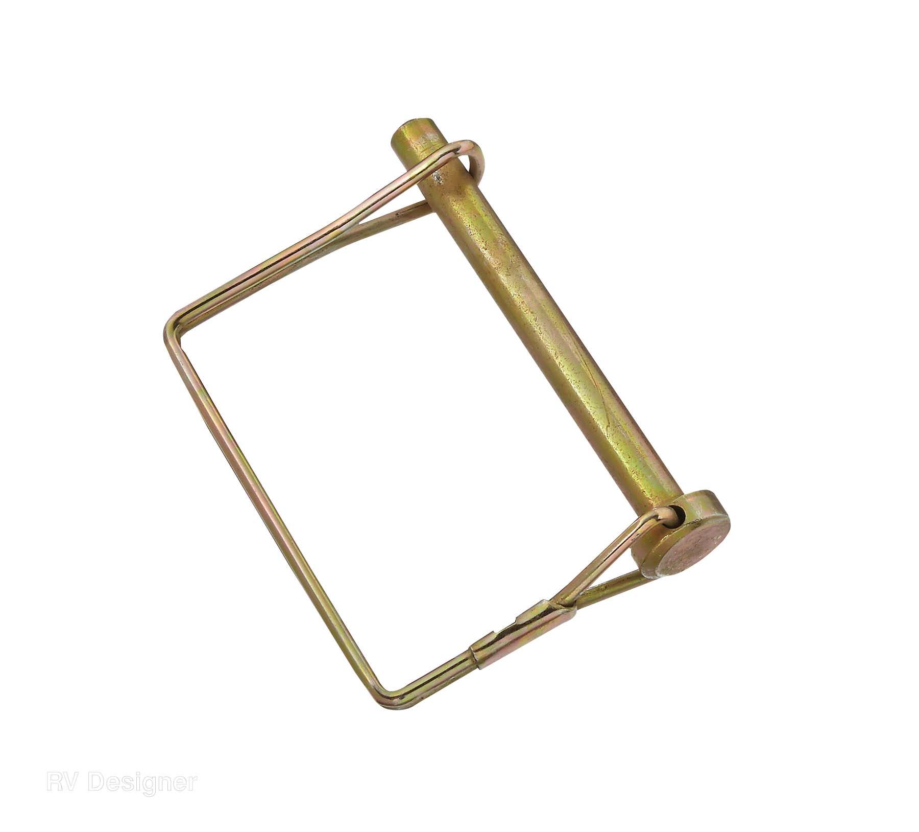 Rv Designer H431, Safety Lock Pin, 1/4 Inch X┬Á 3 Inch, Outside Rv Towing