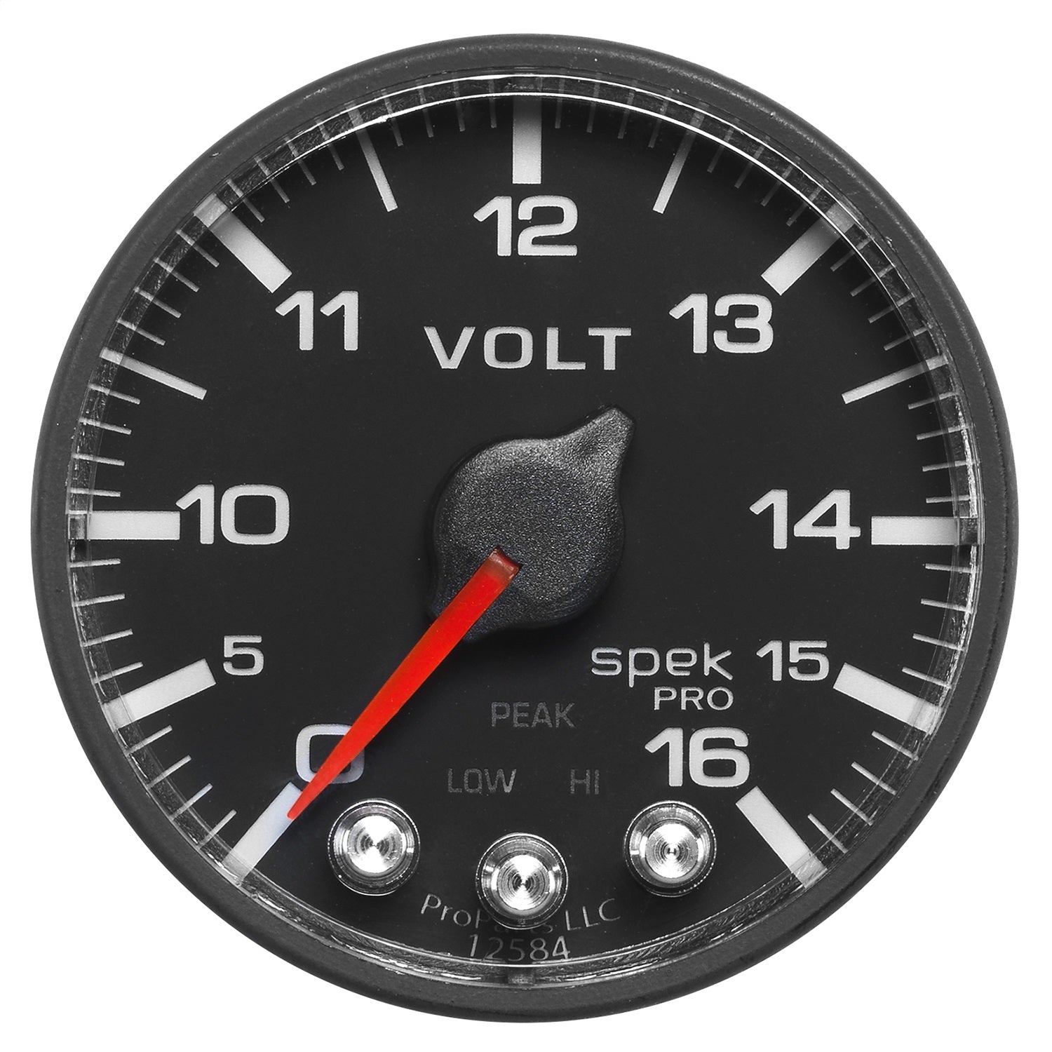 Autometer P344328 Spek-Pro Electric Voltmeter Gauge   Spek-Pro Electric