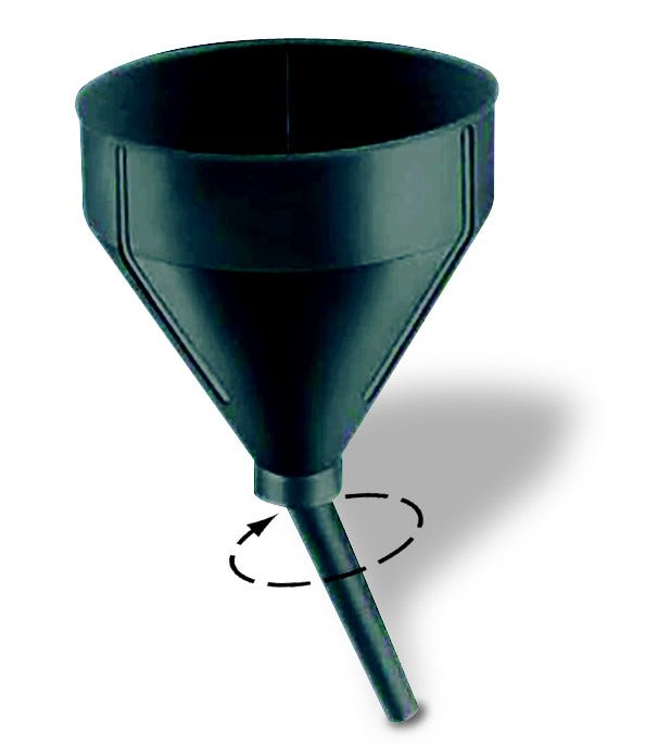Wirthco 32300 Funnel King Guzzler Swivel Spout - 3 Quart Capacity   Funnel;
