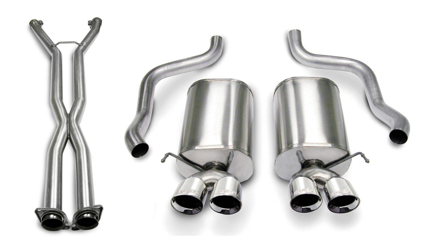Corsa Performance 14169Cb6 Sport Cat-Back Exhaust System Fits 06-08 Corvette