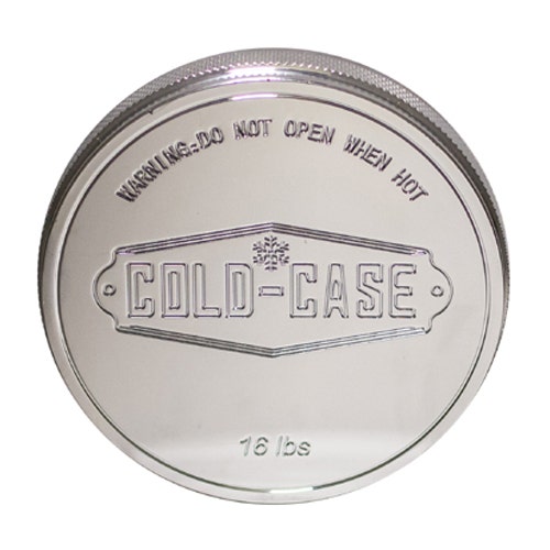 Cold Case Radiators Radiator Cap Billet Polished, Silver (Rc100)  Radiator Cap