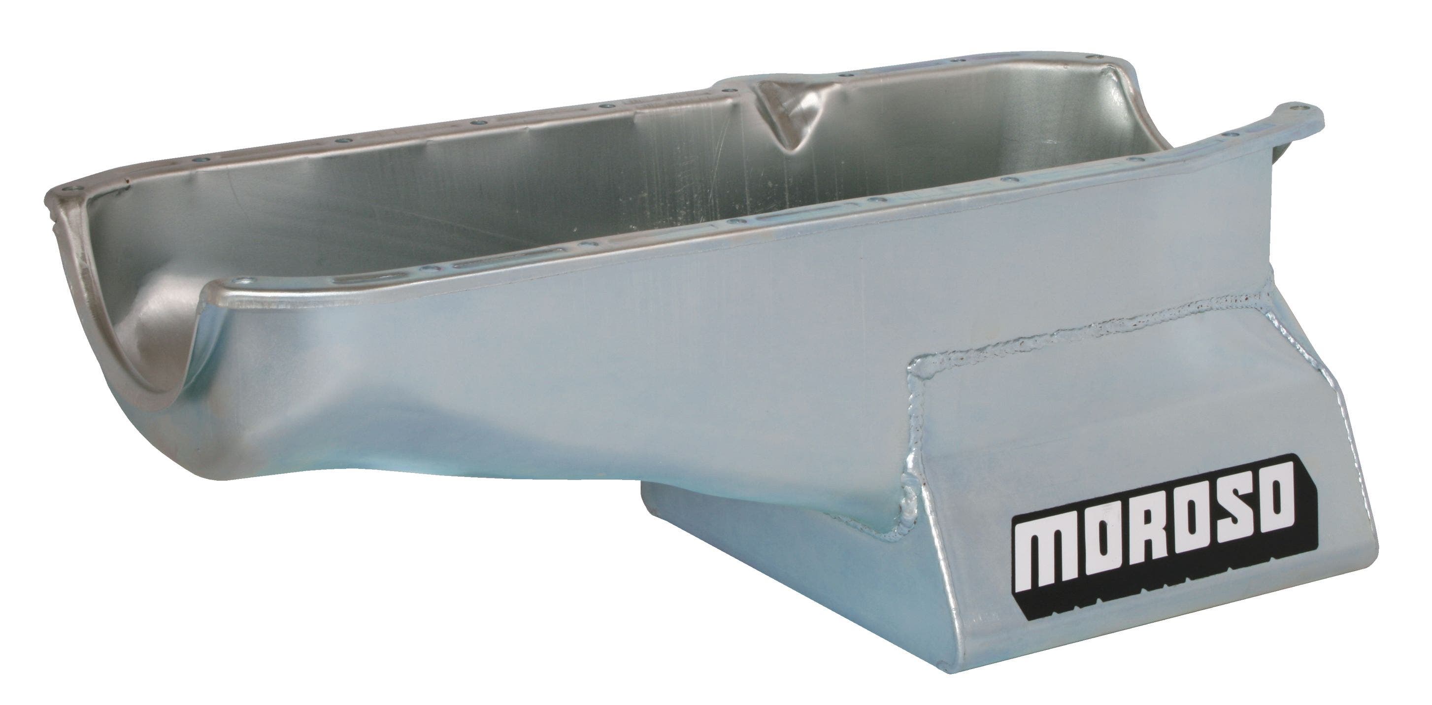 Moroso 20200 8.25" Oil Pan For Chevy Small-Block Engines With Passenger-Side