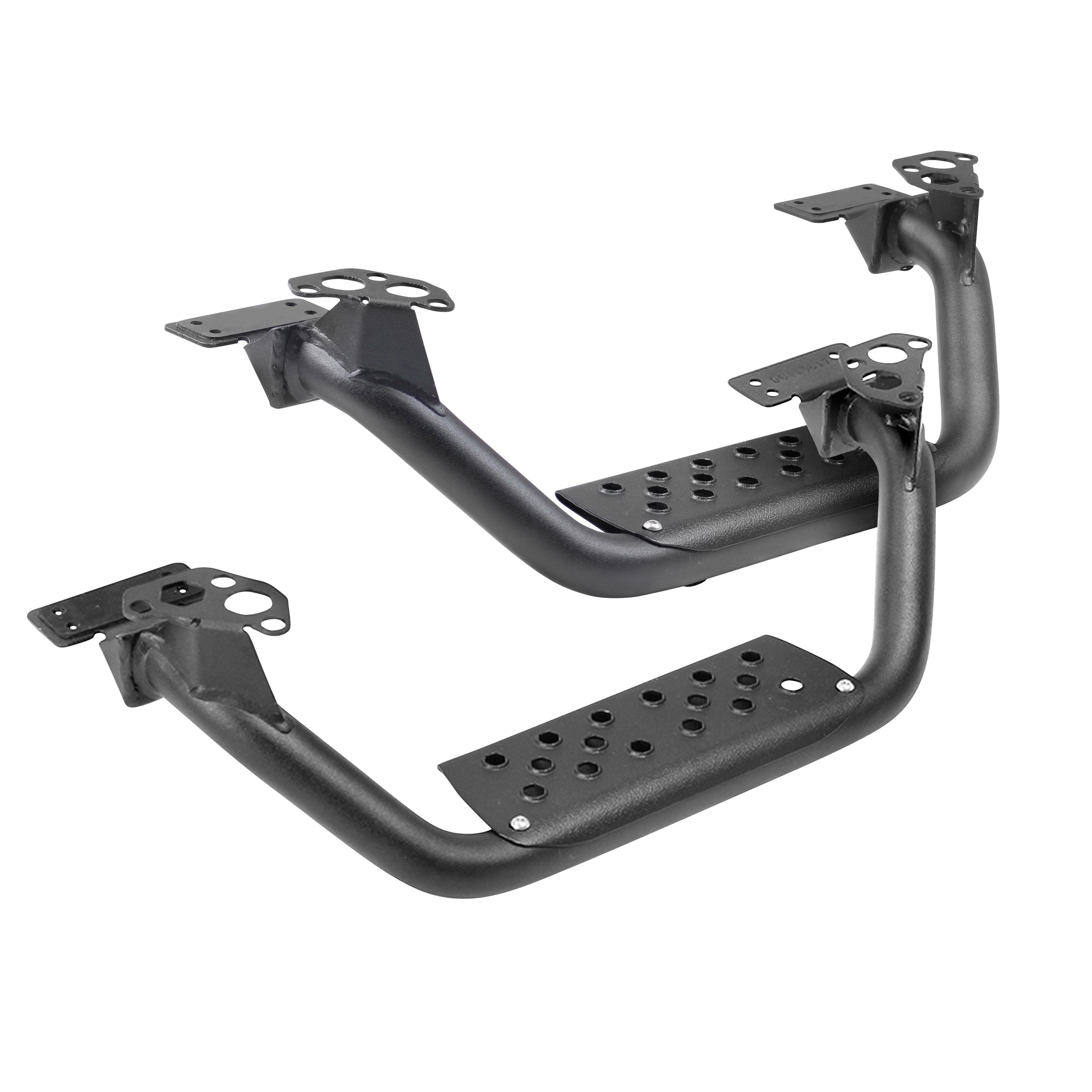 Go Rhino D6410000t Dominator D6 Steel Drop Steps   Dominator D6 Steel Drop Steps