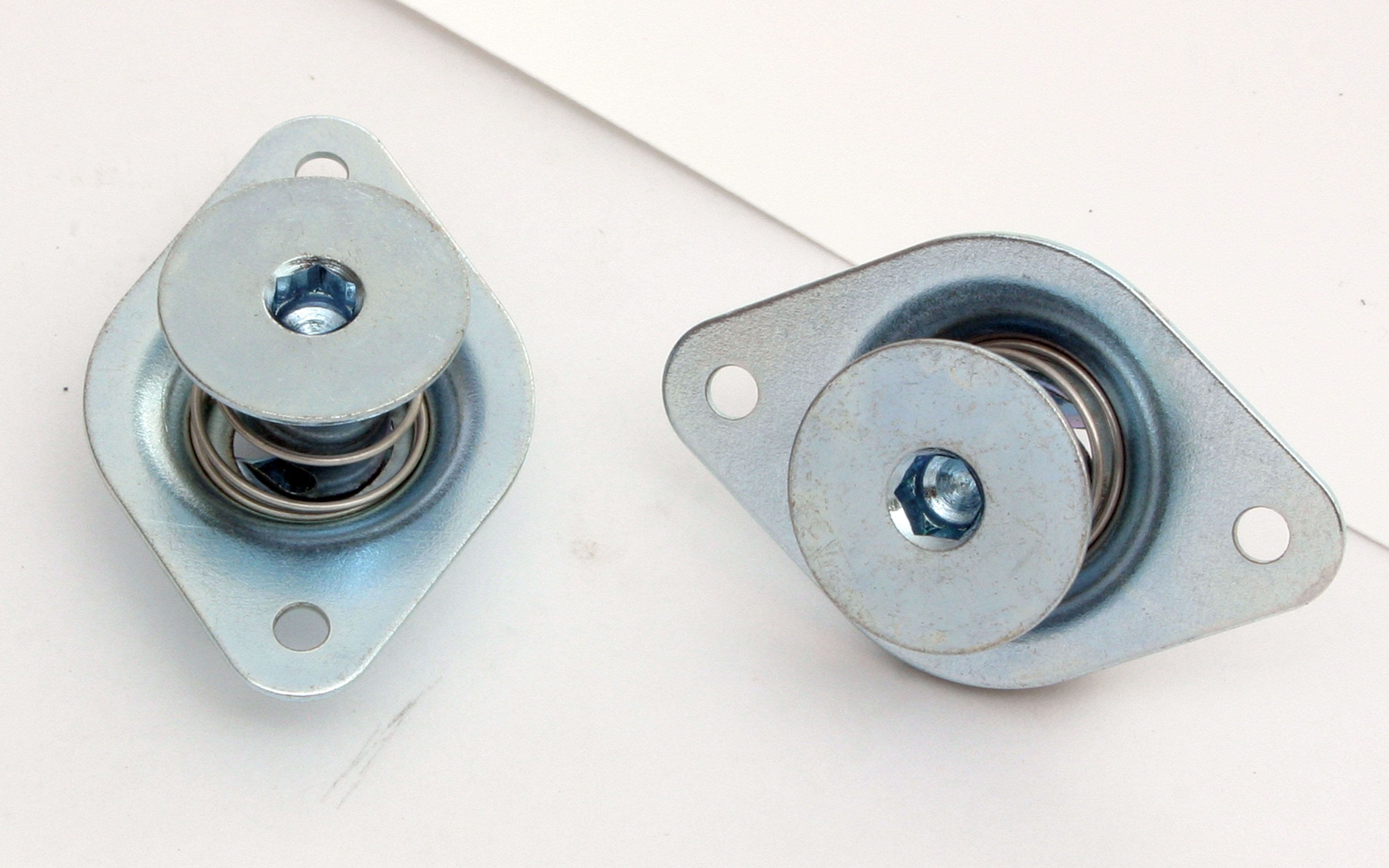 Moroso Quick Fsnr,S/E,Flush Hd,Hex.550,Slv  Performance 71361 Quarter Turn