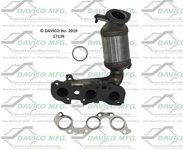 Davico Mfg Catalytic Converter P/N:17129  Catalytic Converter P/N: