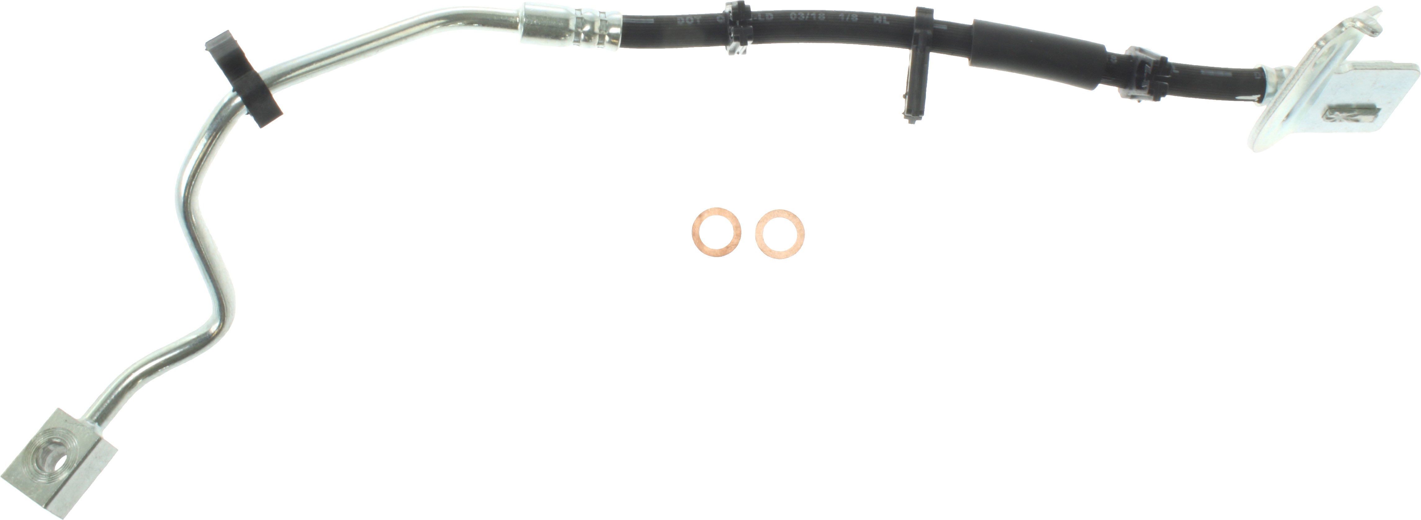 Centric Parts Brake Hydraulic Hose P/N:150.65169  Brake Hydraulic Hose P/N: