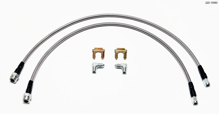 Flexline 2007 Up 1500 250  Flexline Brake Line  Length - 31 Inch, Fitting Size 1