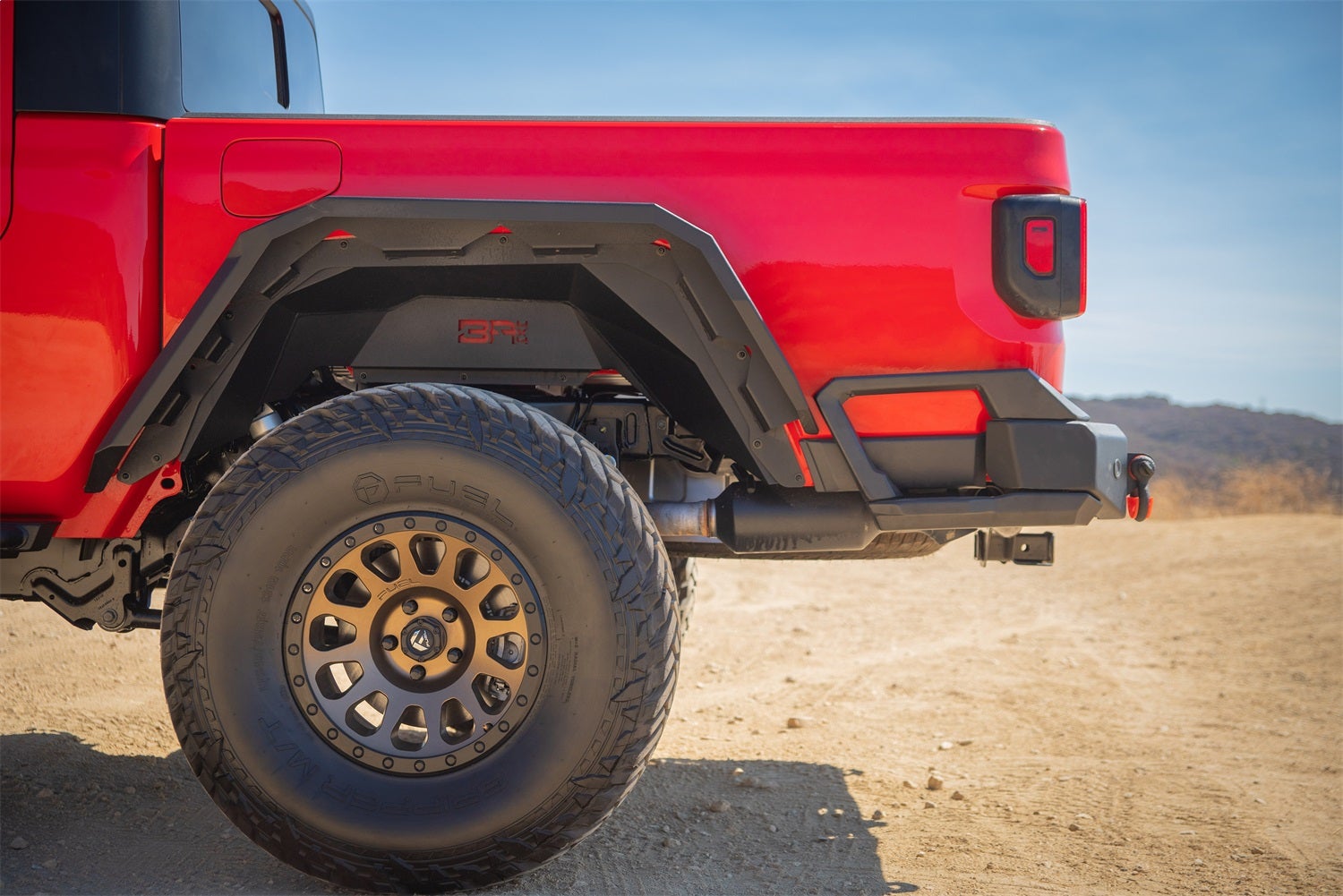 Body Armor Jt-2965 Rear Bumper Fits 20-22 Gladiator   Rear Bumper Fits 20-22