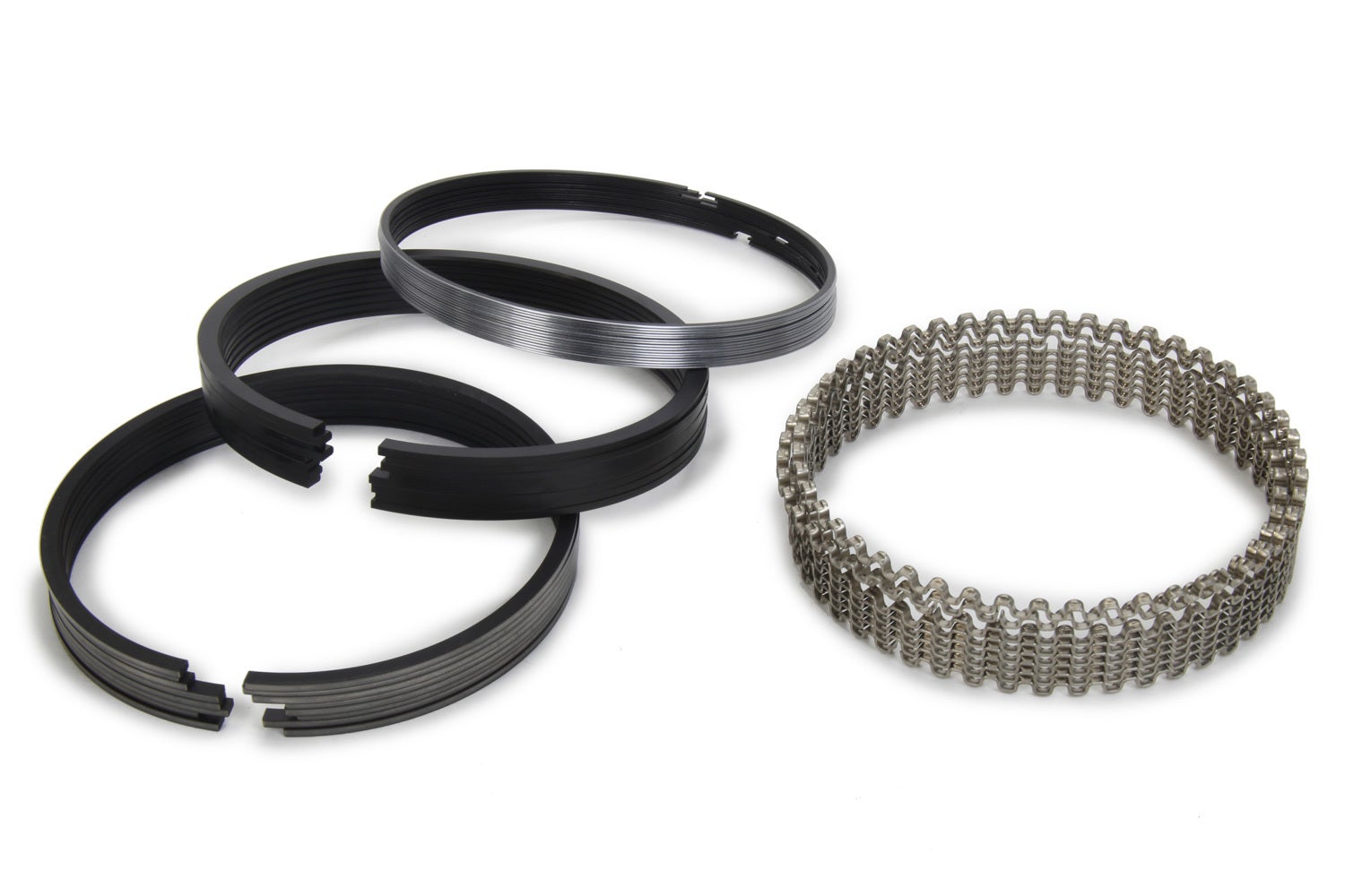 Hastings 2M4718 8-Cylinder Piston Ring Set Hastings  8-Cylinder Piston Ring Set